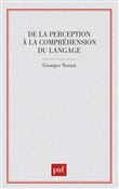 De la perception à comprehens. lang.