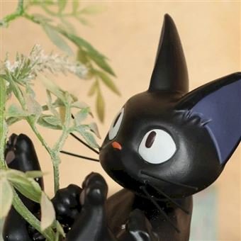 Soliflore Kiki la petite sorcière Ghibli Jiji dans sa tasse
