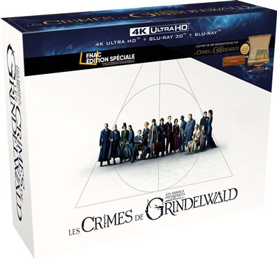  Les Animaux fantastiques: Les crimes de Grindelwald (Fantastic Beasts: The Crimes Of Grindelwald) Collector Coffret-Les-Animaux-fantastiques-2-Les-Crimes-de-Grindelwald-Steelbook-Blu-ray-4K-Ultra-HD