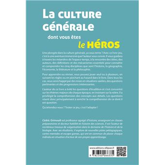 La culture générale dont vous êtes le héros