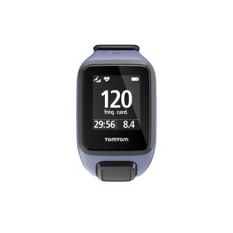 Montre connect e TomTom Spark Cardio Music GPS Violet Fin