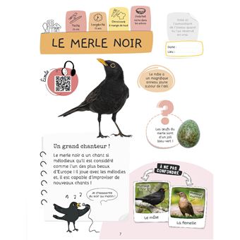 Je sais reconnaître les oiseaux