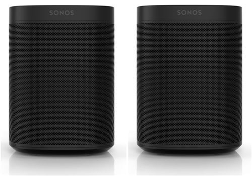 Enceinte Sonos One Noir x2
