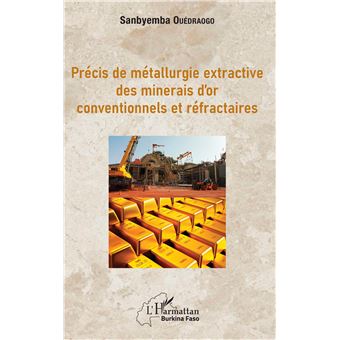 Précis de métallurgie extractive des minerais d'or conventionnels et réfractaires