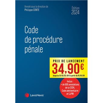Code de procédure pénale 2024