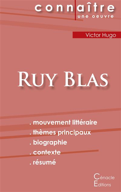 Fiche de lecture Ruy Blas de Victor Hugo