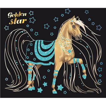 Mon coffret paillettes - Chevaux