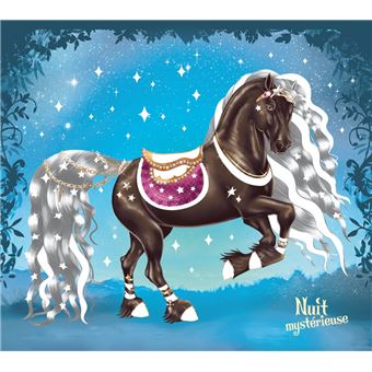 Mon coffret paillettes - Chevaux
