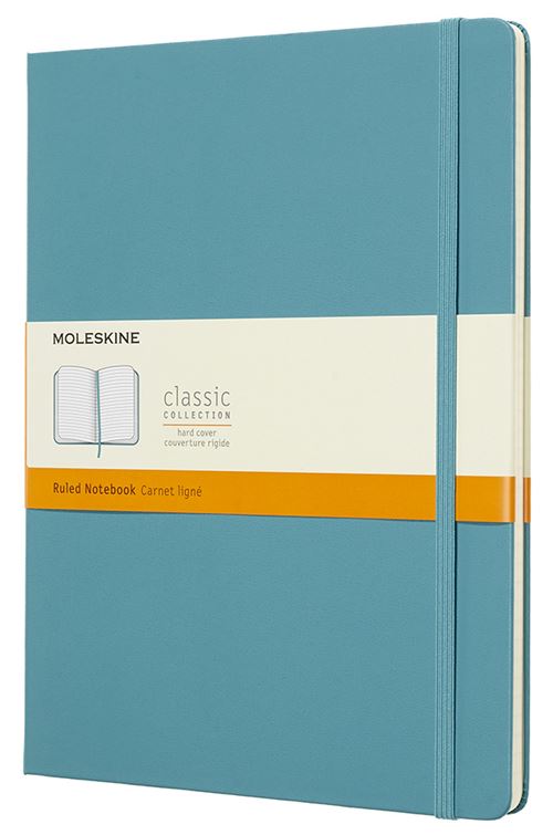MSK XL NOTES LIJN HARD - RIF BLAUW