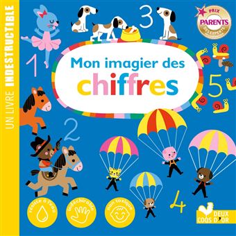 Mon imagier des chiffres - livre indestructible