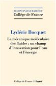 La mécanique moléculaire des fluides
