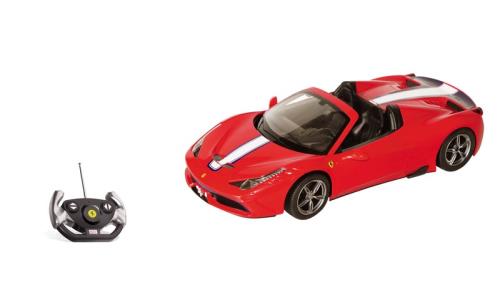 Rastar Voiture télécommandée Ferrari 458 ITALIA - Echelle 1:18 - Jaune à  prix pas cher