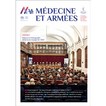 Revue Médecine et Armées, Vol. 49, No. 1