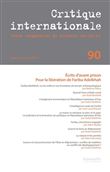 Critique internationale 90
