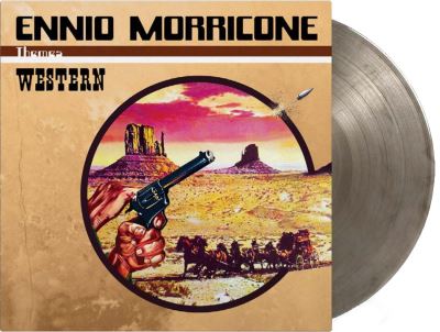 Western Edition Limitée Vinyle Transparent Noir Marbré