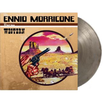 Western Edition Limitée Vinyle Transparent Noir Marbré
