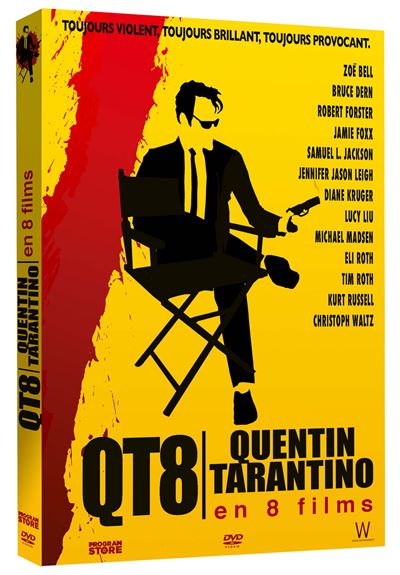 QT8 Quentin Tarantino en 8 Films DVD