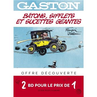 Bi-pack T3 + T2 (offert) Gaston hors-série / Edition spéciale