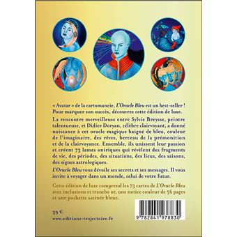 L'Oracle Bleu - 73 cartes & la notice - Edition de luxe - Coffret