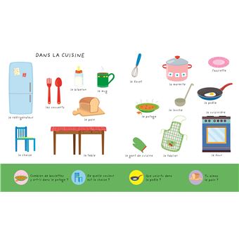 Pas à pas - Mon premier imagier : Ma journée