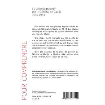 La prise de pouvoir par le Général de Gaulle