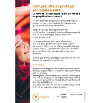 Comprendre et protéger son adolescente