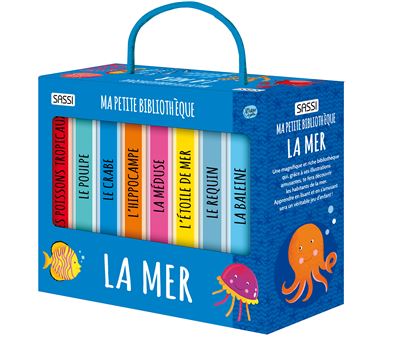 Ma petite bibliothèque. La mer - Matteo Gaule - Coffret