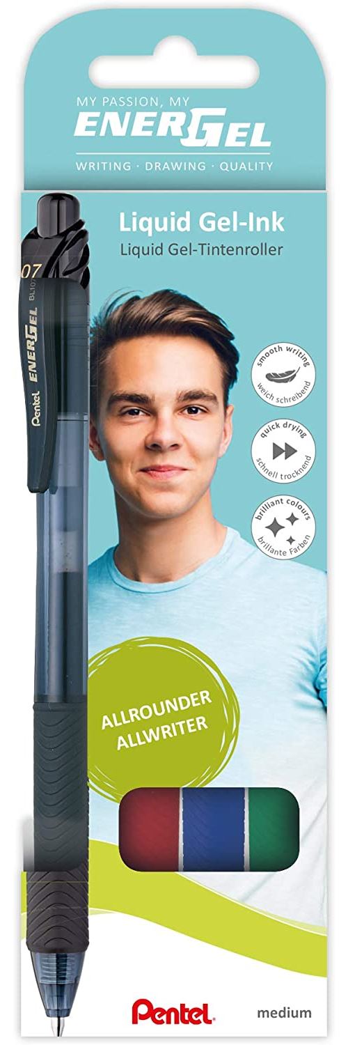 ETUI CARTON AVEC 4 BL107 COULEURS DE BASE