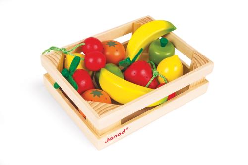 CAGETTE 12 FRUITS EN BOIS