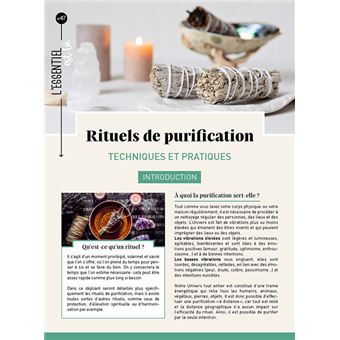 Les rituels de purification