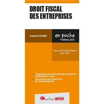 Droit fiscal des entreprises