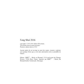 Feng Shui 2016