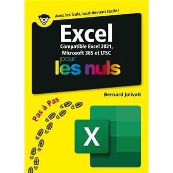 Excel 2021 Pas à pas Pour les Nuls