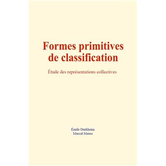 Formes primitives de classification - 1