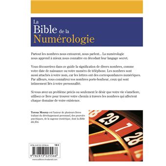 La bible de la numérologie - Tous sur le pouvoir des nombres !