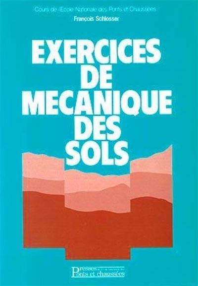 Exercices mecanique sols