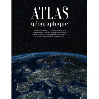 Atlas géographique - nouvelle édition à jour