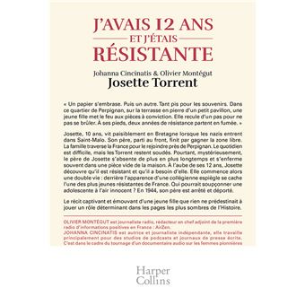 J'avais 12 ans et j'étais résistante