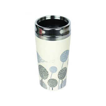 Mug isotherme en bambou Woodway Dandelions