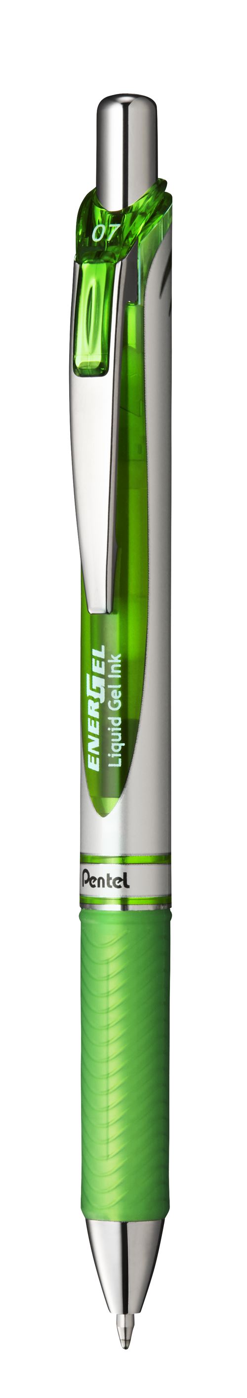 Stylo gel Pentel Energel BL077 Pomme