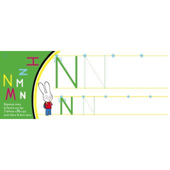 Les incollables - J'apprends à écrire les majuscules avec Simon