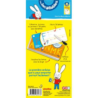 Les incollables - J'apprends à écrire les majuscules avec Simon