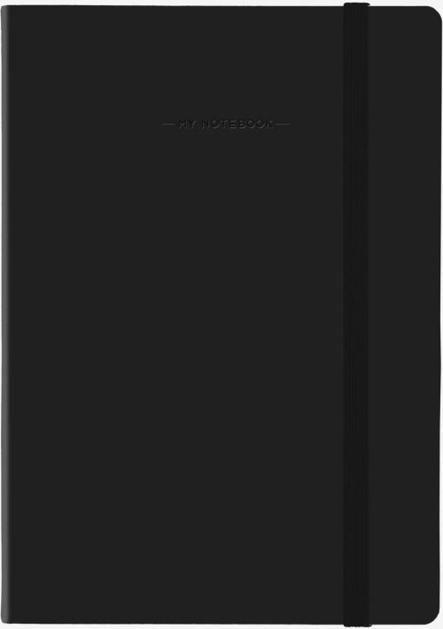 MY NOTEBOOK - DOTTED - BLACK