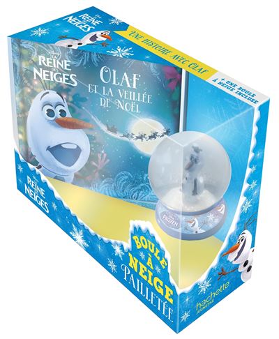 LA REINE DES NEIGES - Coffret Boule à neige - Une histoire + une boule à neige - Disney