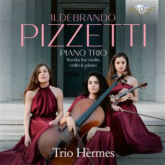 Pizzetti-Piano Trio Works Vl, Cello - CD
