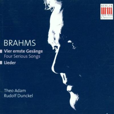 Vier ernste gesaenge lied