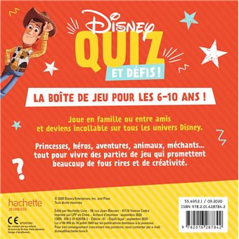 DISNEY CLASSIQUES - Boîte à quiz et défis
