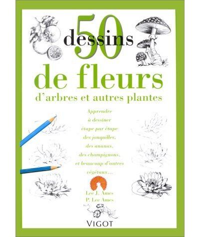 50 dessins de fleurs d'arbres et autres plantes