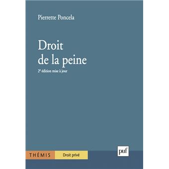 Droit de la peine