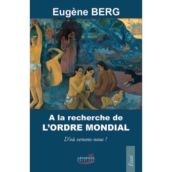 A la recherche de l'ordre mondial